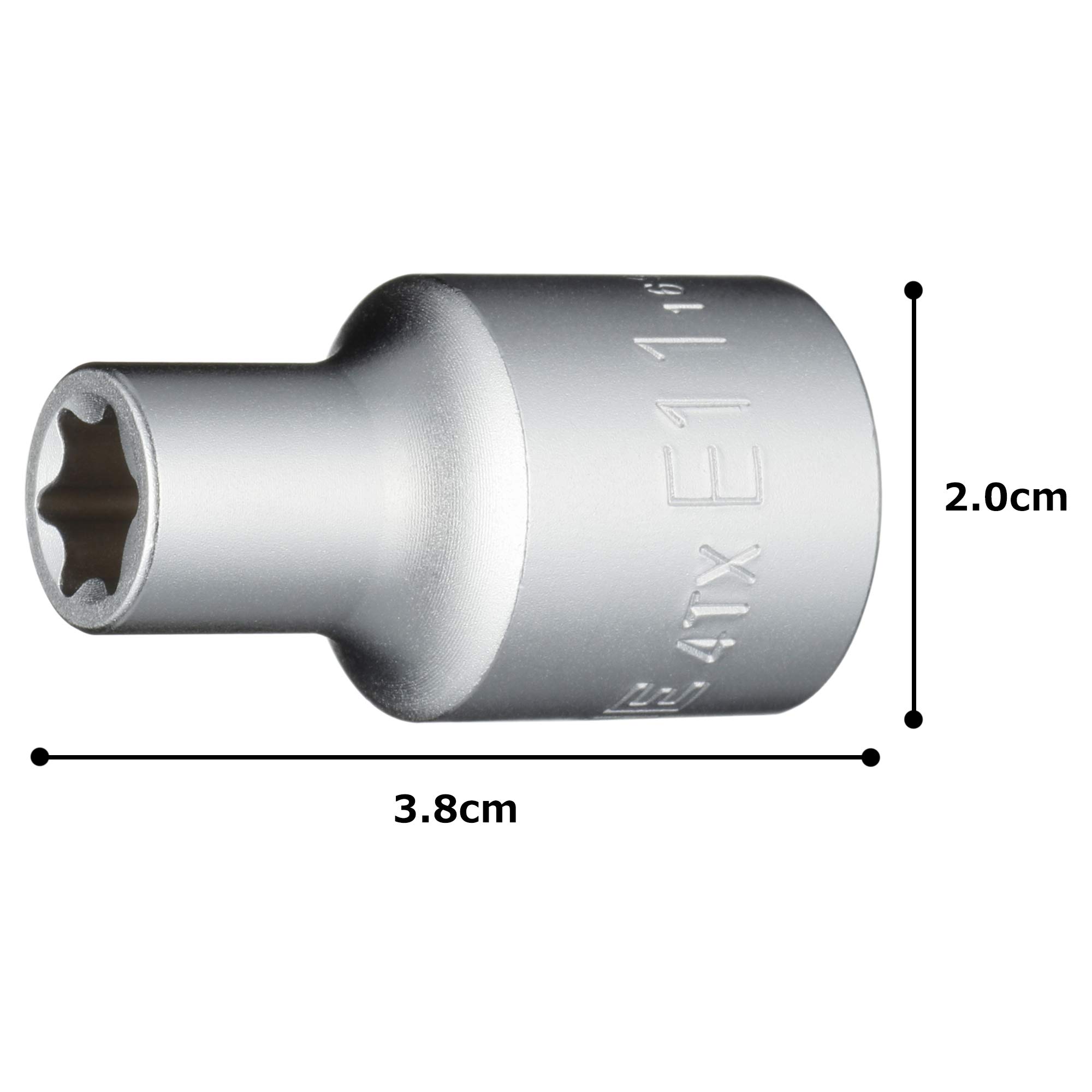 토네 HP4TX-E11 12.7mm E형 토크스 소켓 이미지 5
