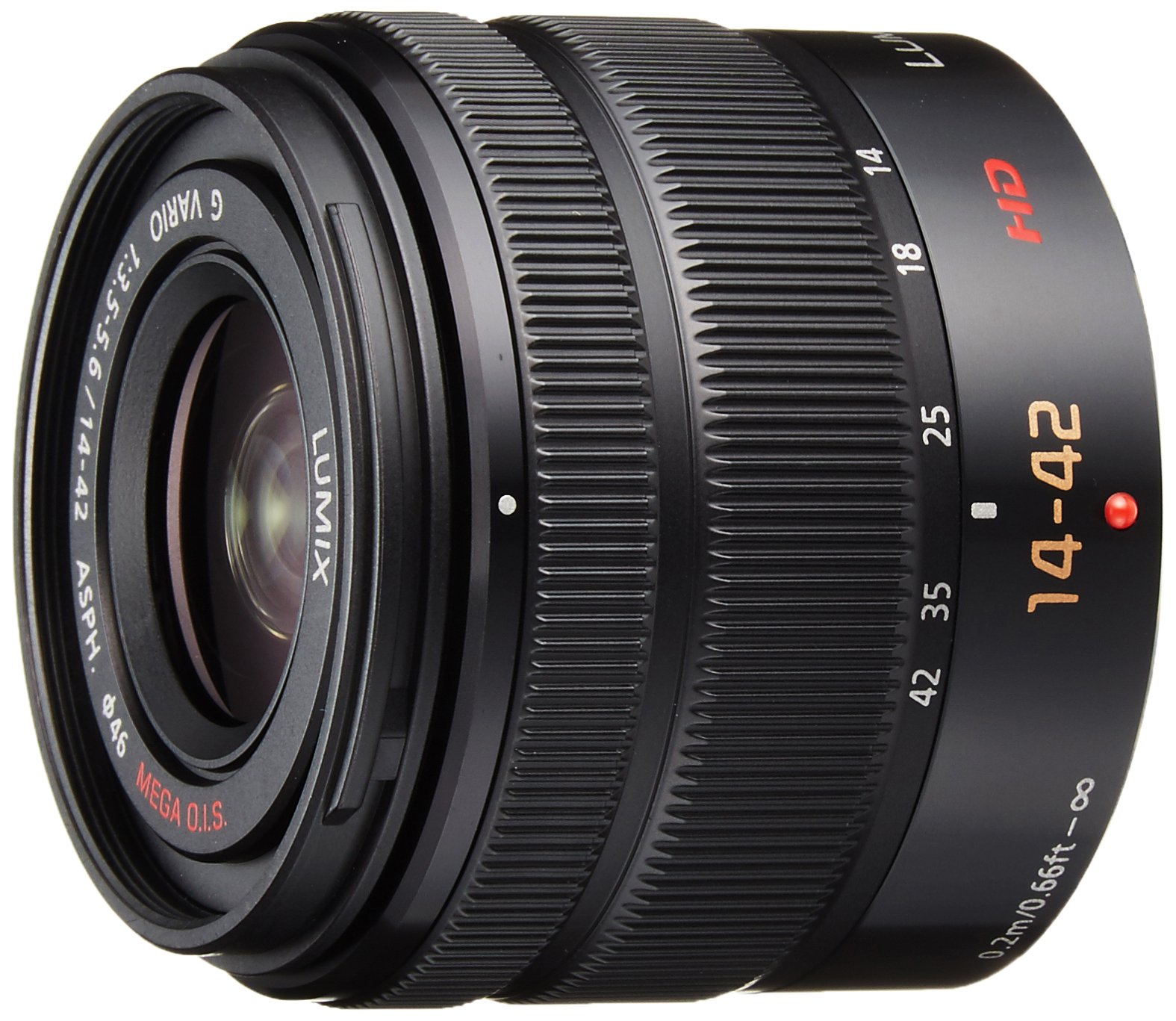 [중고] 파나소닉 루믹스 G VARIO 14-42mm F3.5-5.6 II ASPH 블랙 K