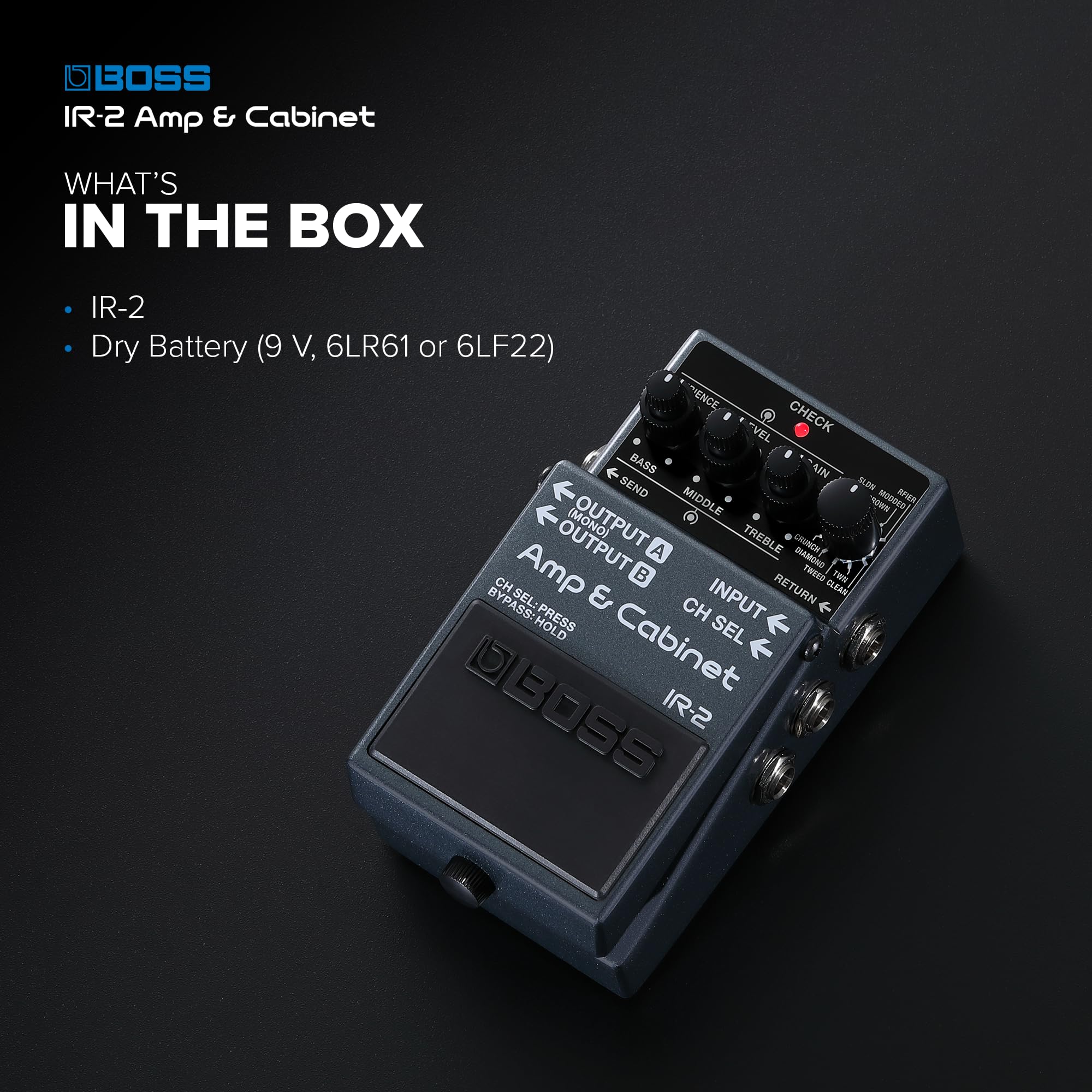 보스 IR-2 앰프 시뮬레이터 캐비닛 로더 이미지 6