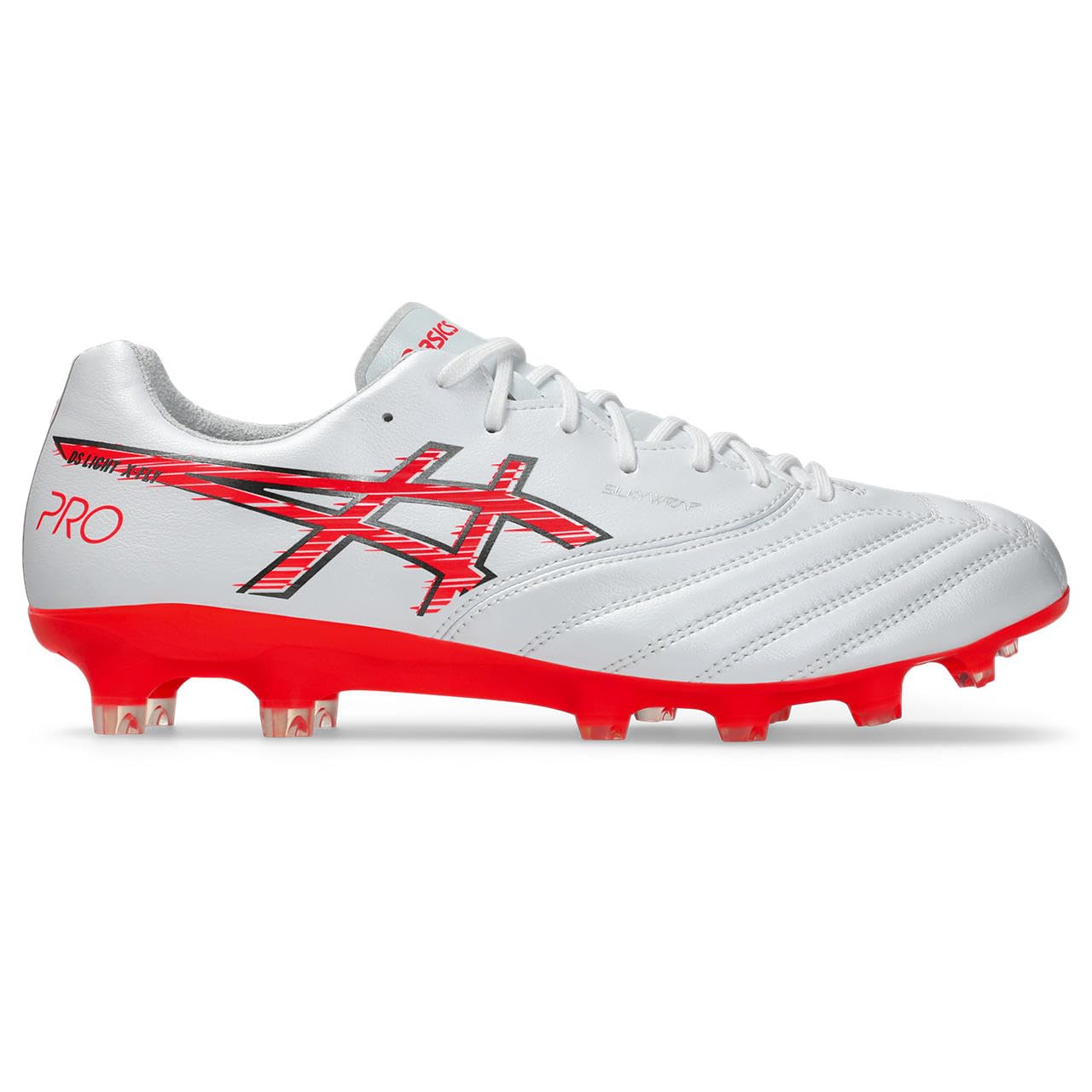 아식스 축구화 DS LIGHT X-FLY PRO 25.5 cm 2E 103(화이트/플래시 레드) 이미지 3