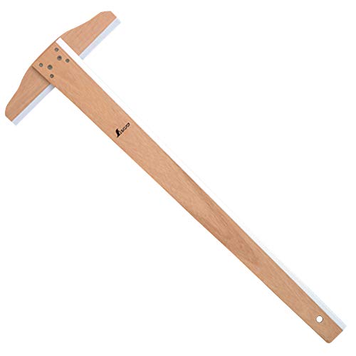 신와 T형 자 목제 60cm 76759 이미지 1