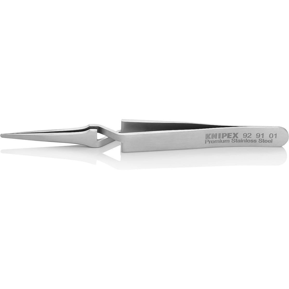 크니펙스 9291-01 120mm 역작용 핀셋 INOX 평구형