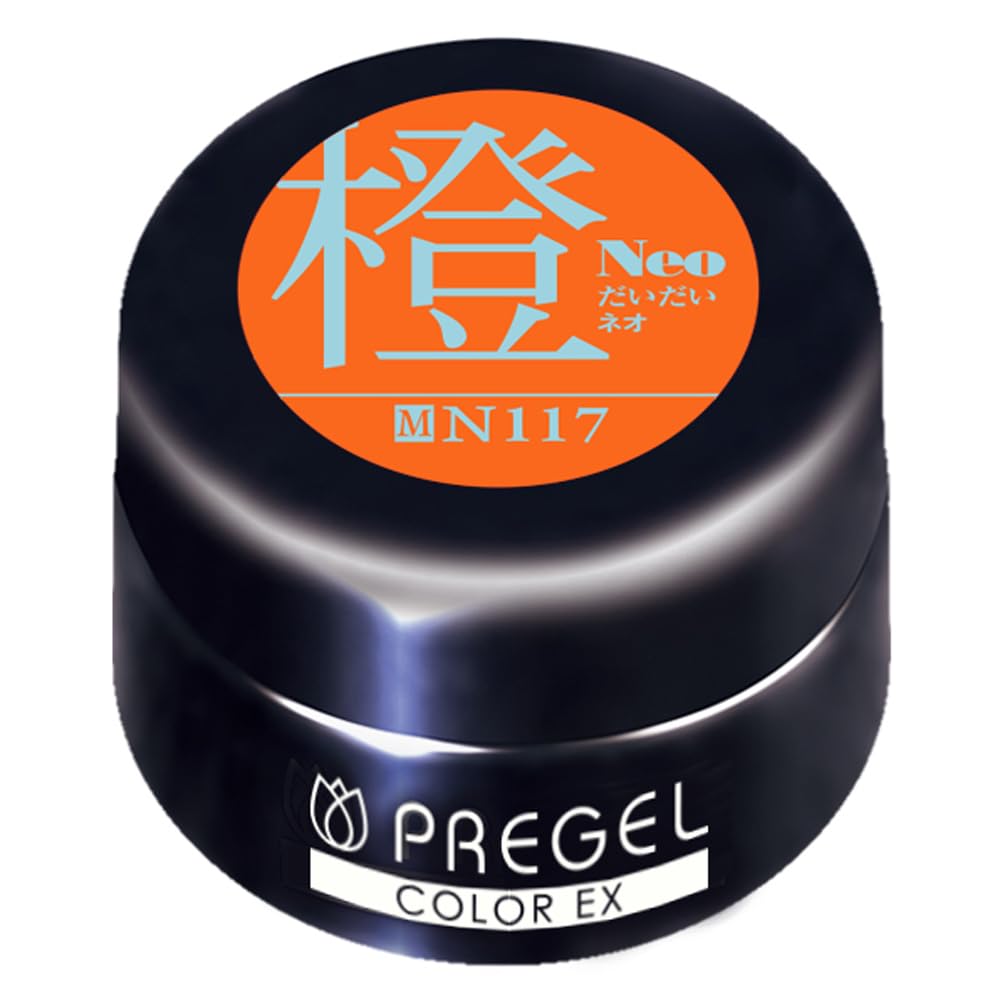프리젤 컬러EX 오렌지 neo PG-CEN117 4g 젤네일