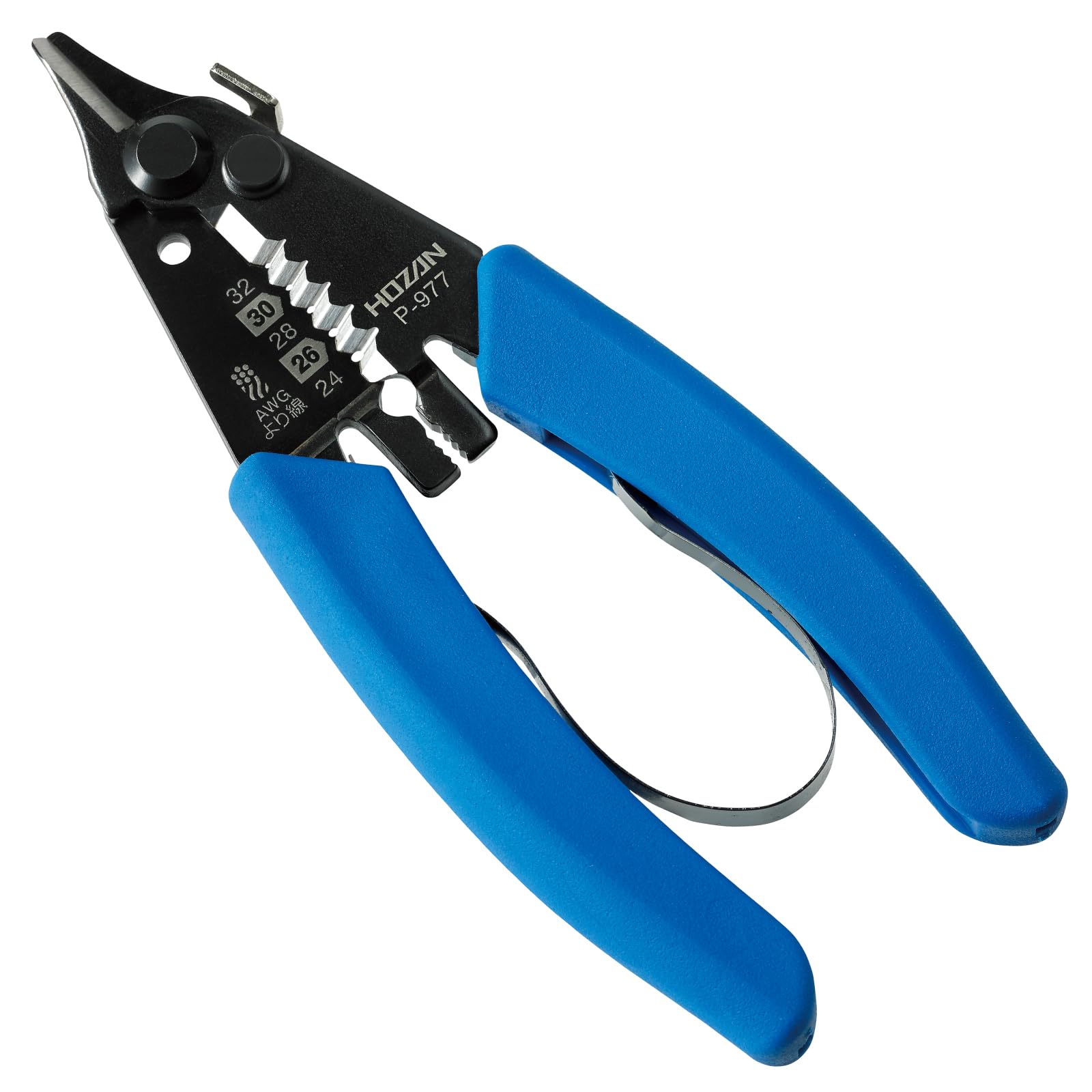 호잔 P-977 와이어 스트리퍼 세선용 130mm 경량 정밀형