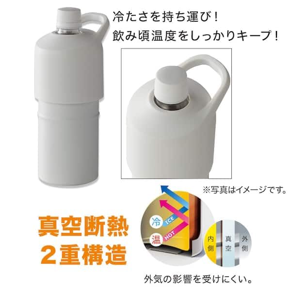 니토리 손잡이형 페트병 홀더 600ml 화이트 2111200011791 이미지 3