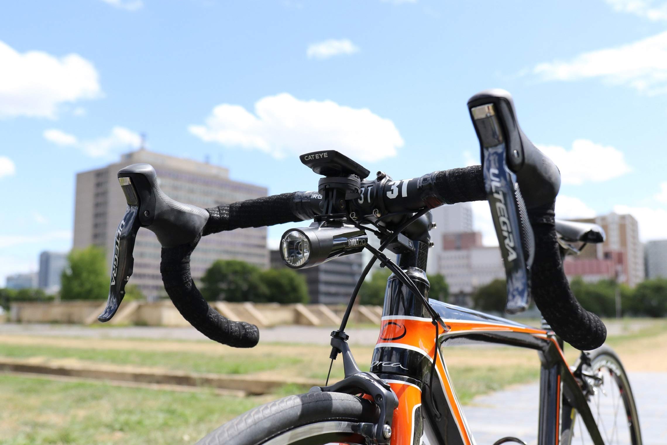 캣아이 GVOLT70 HL-EL551RC 핸들바 하단 장착 전조등 이미지 4