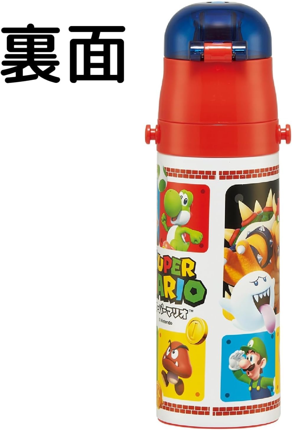 스케이터 슈퍼마리오 470ml 어린이용 직수형 보냉 물통 이미지 9