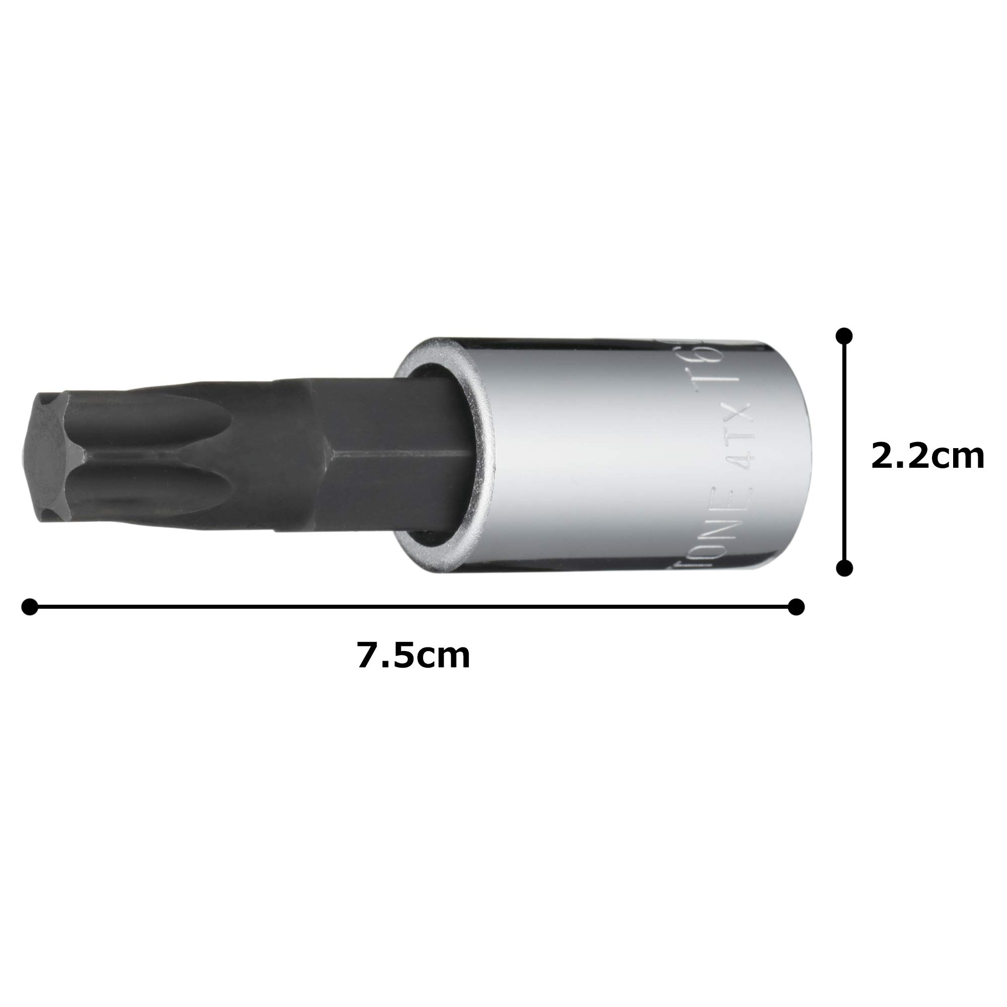 토네 HP4TX-T60 12.7mm 토르크스 소켓 강력형 T60 이미지 5