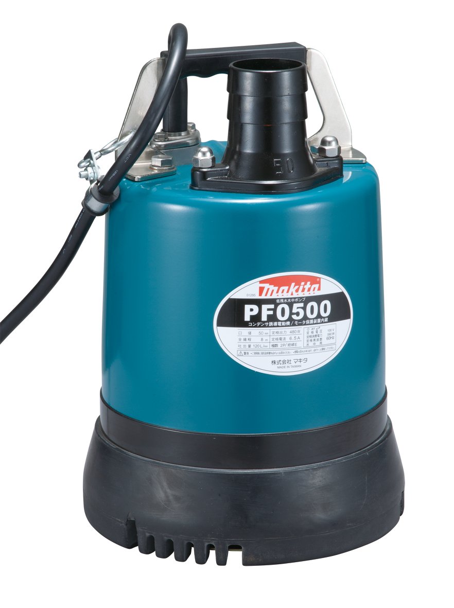 마키타 저잔수 수중펌프 50Hz PF0500