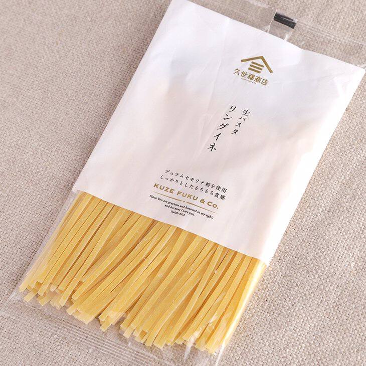 쿠제후쿠 쫄깃한 식감의 생파스타 링귀네 120g 이미지 3