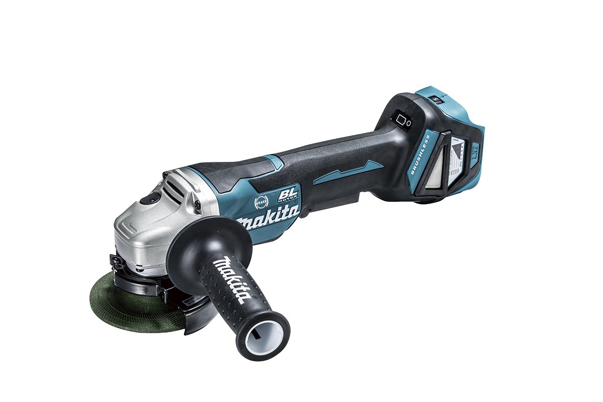 마키타 GA416DZ 14.4V 100mm 충전 그라인더 패들스위치 무선집진 베어툴