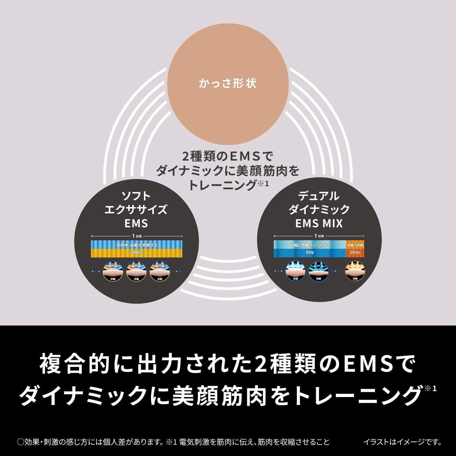 파나소닉 바이타리프트 괄사 미용기기 블랙 EH-SP86-K 이미지 4
