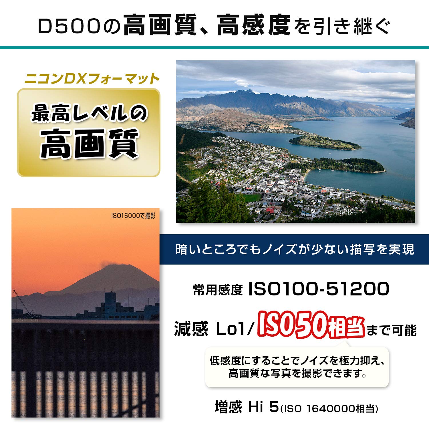 니콘 D7500 18-140VR 렌즈킷 DSLR 카메라 세트 파워 커넥터 EP-5B 이미지 2