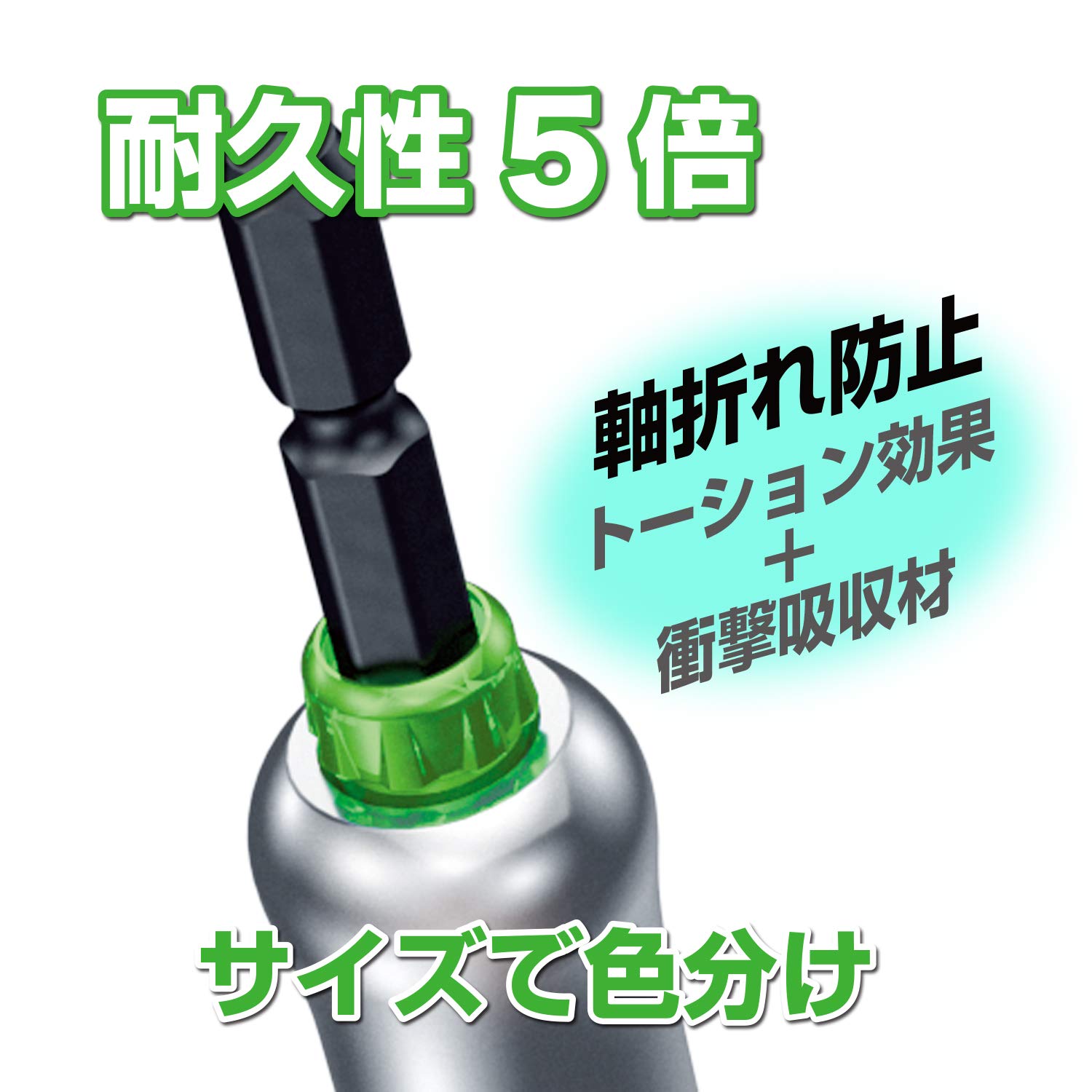 베셀 MTA201411 14mm 임팩트 소켓 미러 마감 40V 대응 이미지 3