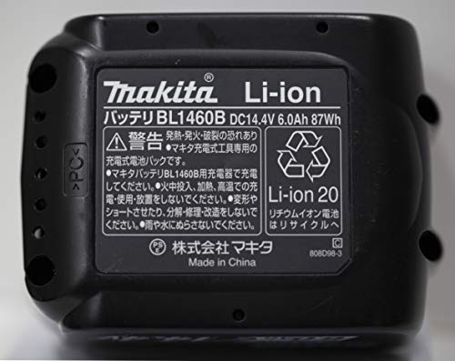 마키타 리튬이온 배터리 BL1460B 14.4V 6.0Ah A-60660 이미지 4