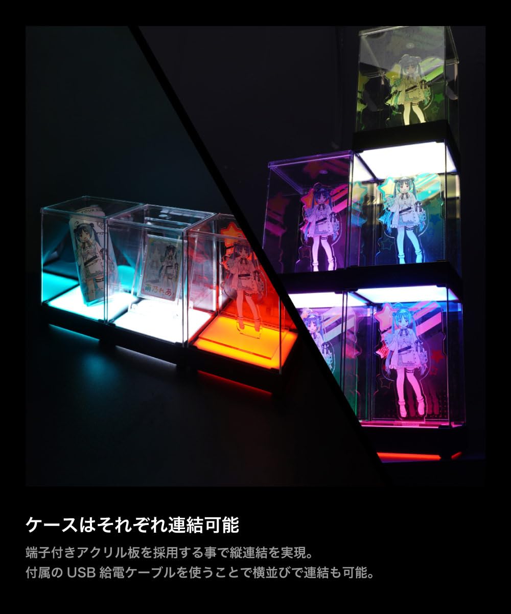 산코 THANKO PYZONE 피규어 디스플레이 케이스 RGBCFDHBK RGB 이미지 4
