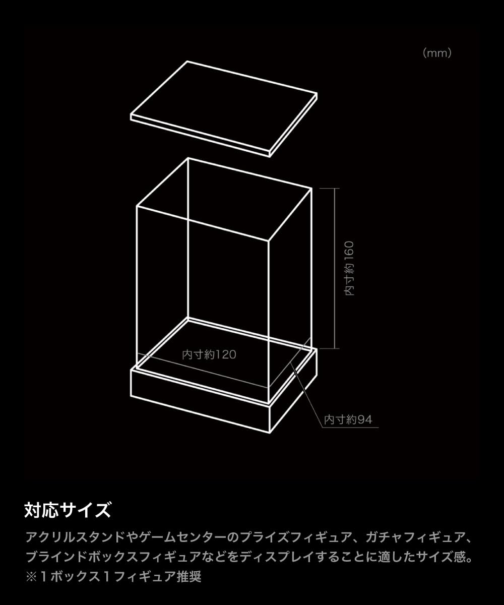 산코 THANKO PYZONE 피규어 디스플레이 케이스 RGBCFDHBK RGB 이미지 6