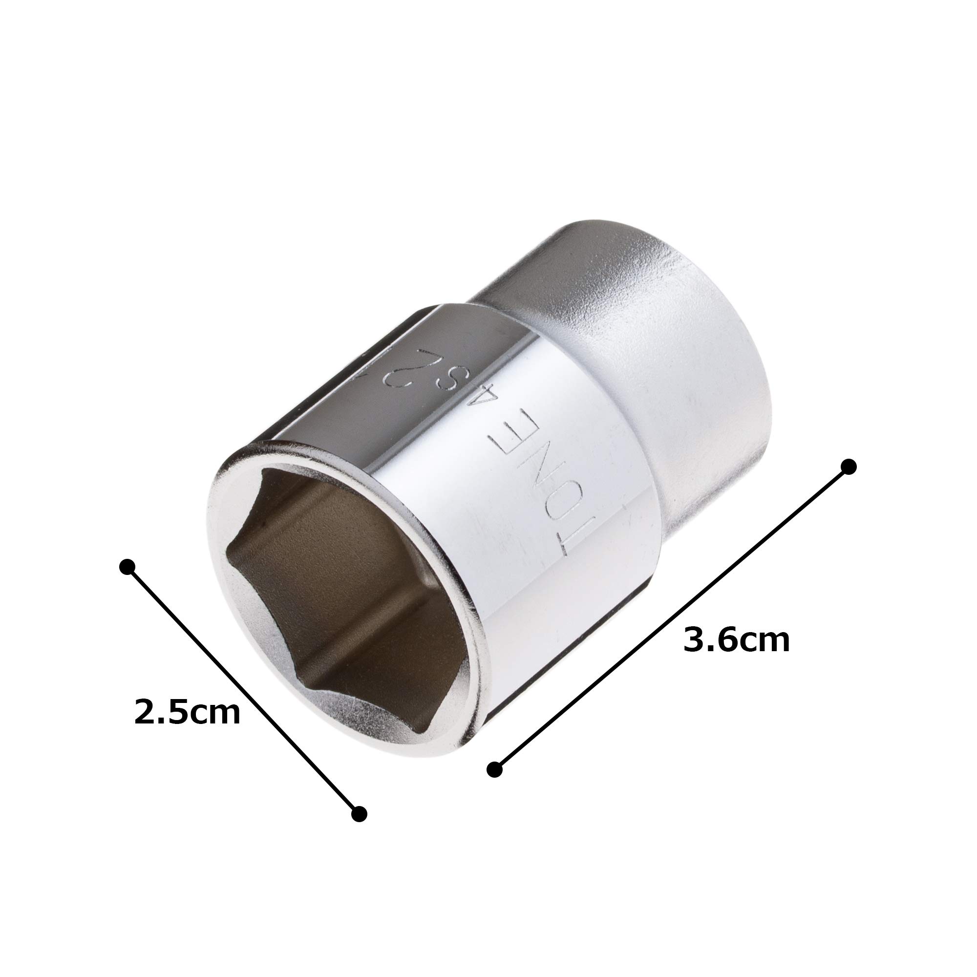 토네 HP4S-21 21mm 6각 소켓 12.7mm 이미지 3