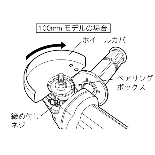 마키타 전자제어 디스크 그라인더 125mm 9535CB 이미지 4