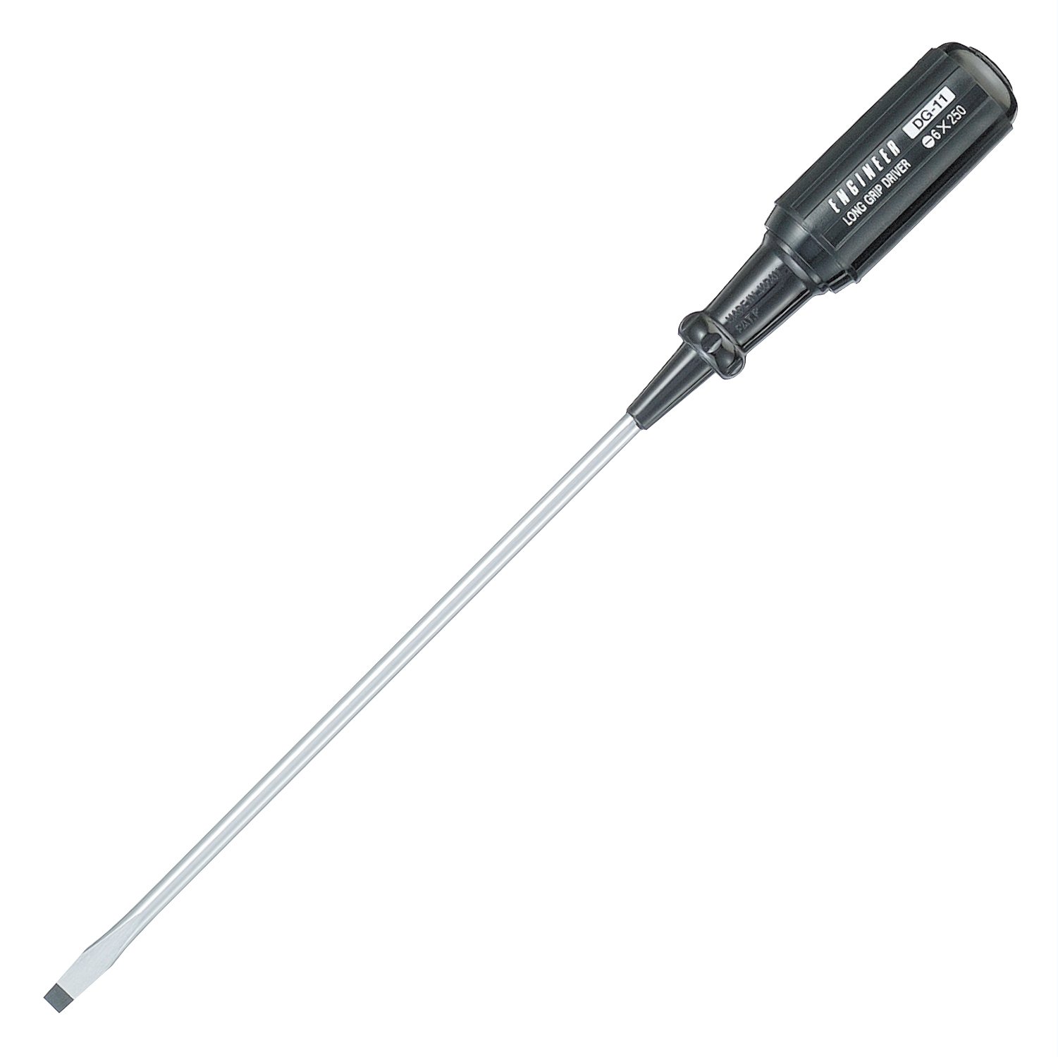 엔지니어 롱그립 드라이버 DG-11 -6.0x0.8mm 225mm 일자