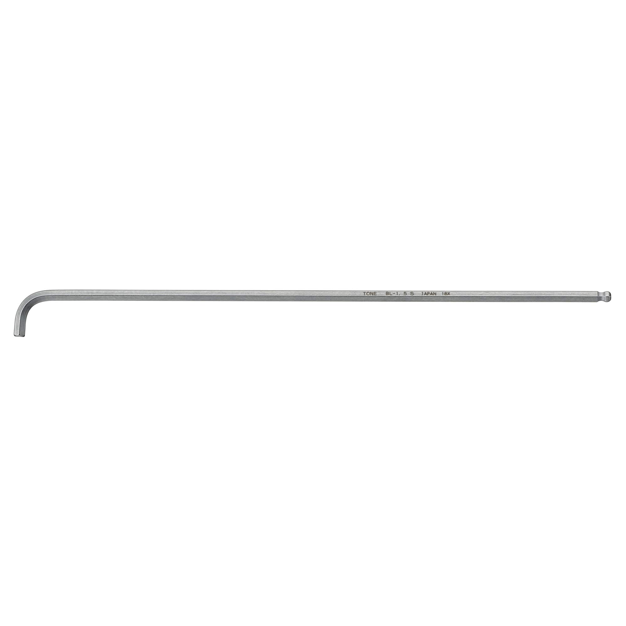 토네 볼포인트 숏 롱 L형 육각렌치 BL-1.5S 1.5mm