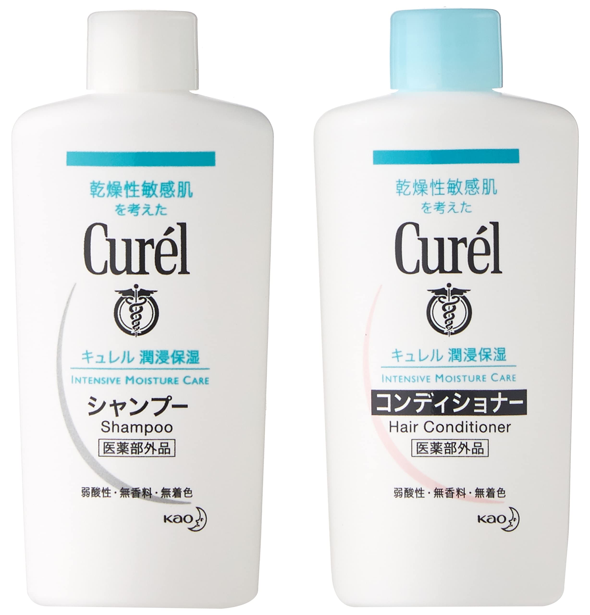 큐렐 트라이얼 세트 샴푸 컨디셔너 45ml 2종 샴푸 컨디셔너 세트 이미지 3