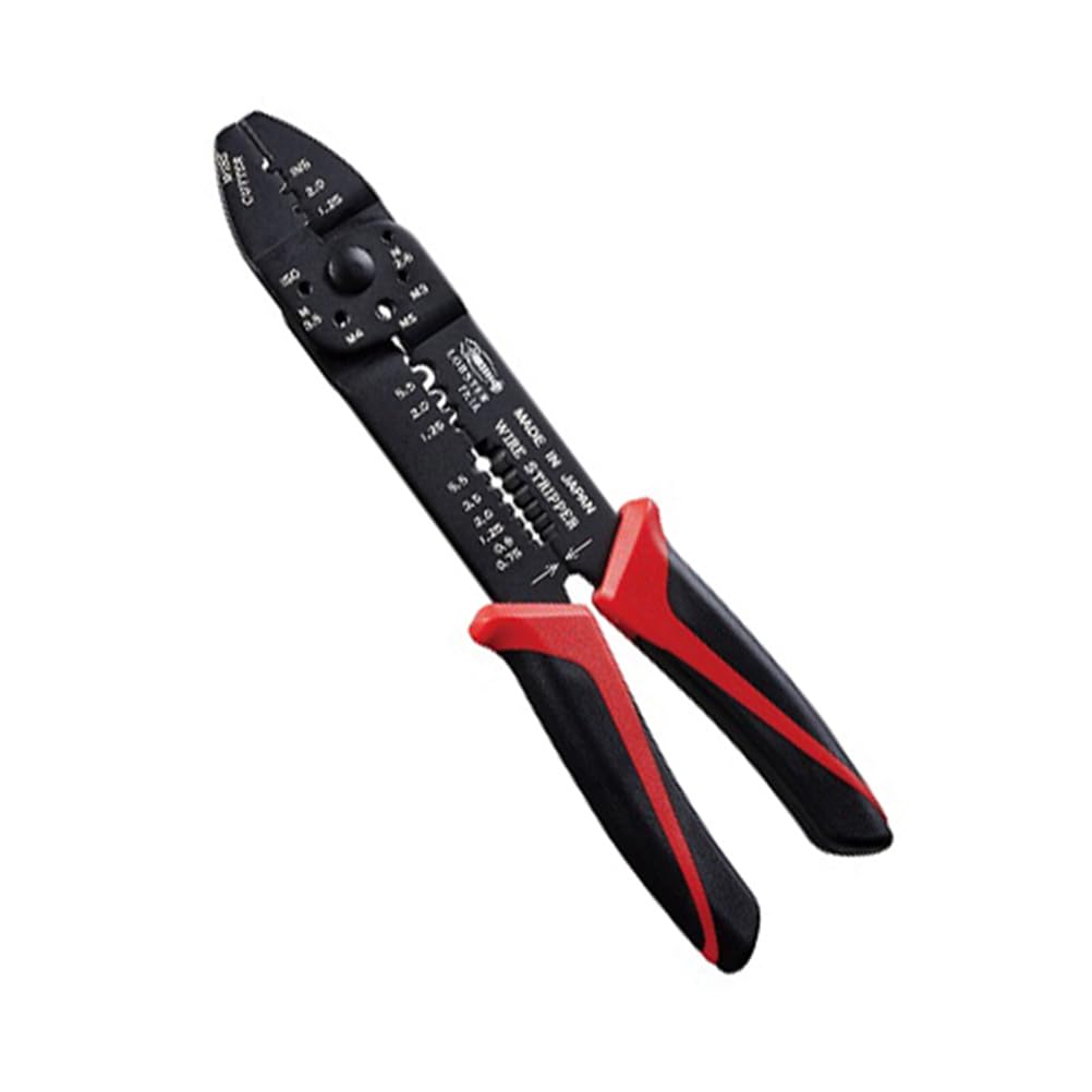 롭텍스 FK1A 전장 압착공구 오픈배럴 나체단자용