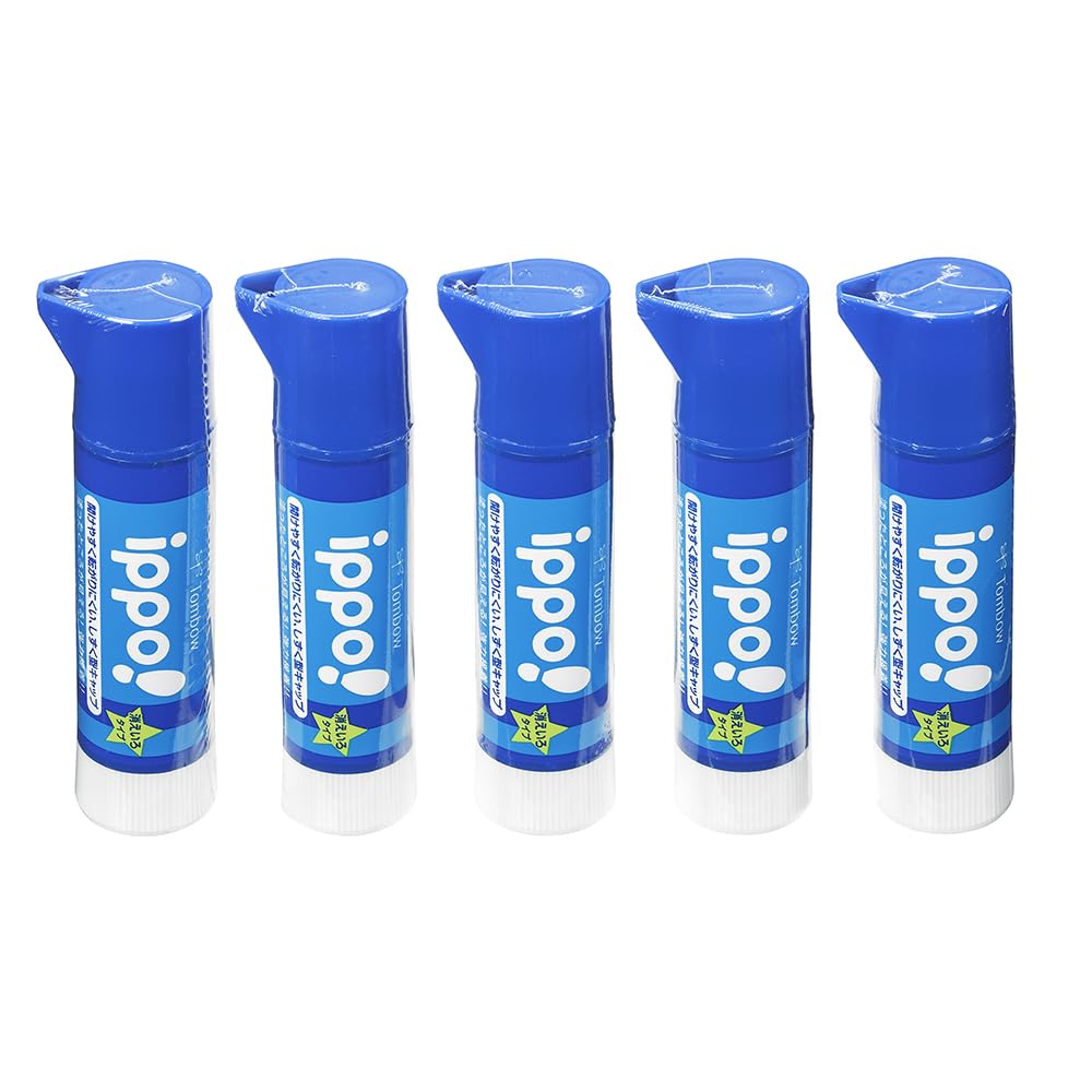 톰보 ippo 스틱풀 HCD-113A 10g 5개입 초등학생용 색깔있는 풀