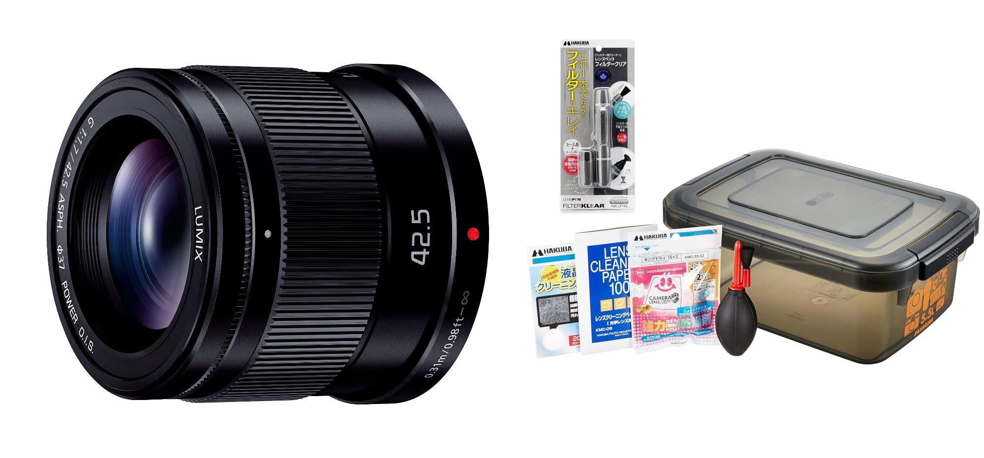 파나소닉 루믹스 G 42.5mm F1.7 ASPH 단렌즈 블랙 H-HS043-K 이미지 1