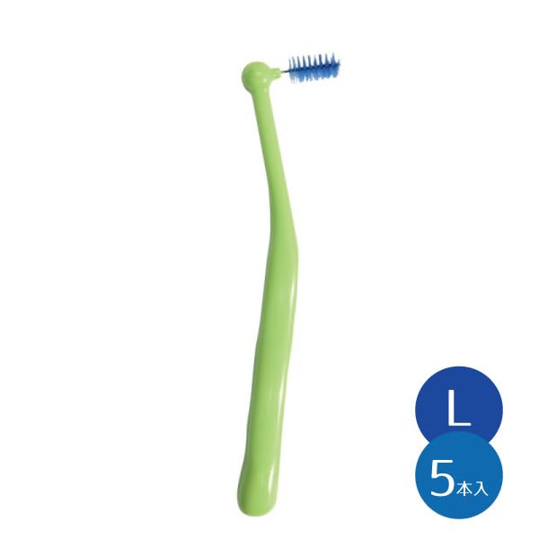 Ci메디컬 PRO L 라이트그린 L자형 치간칫솔 5개입 이미지 2