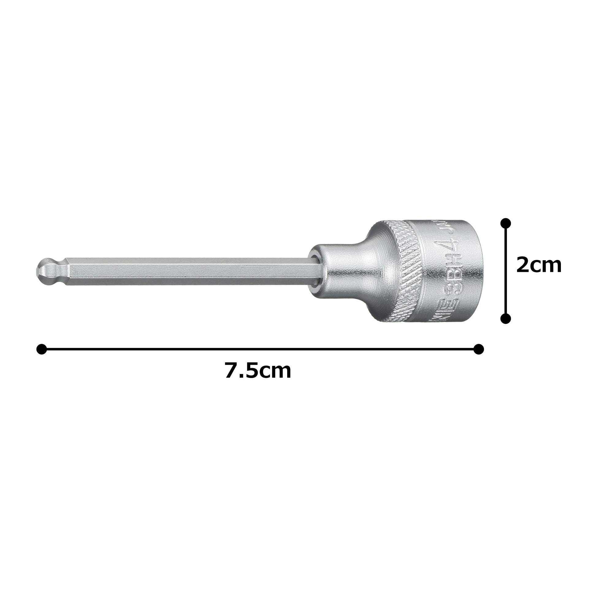 토네 볼포인트 육각 소켓 HP3BH-04 4mm 이미지 5