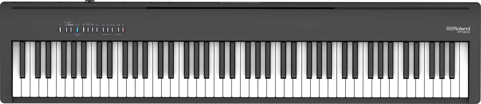 롤랜드 FP-30X 88건반 휴대용 디지털 피아노 블랙