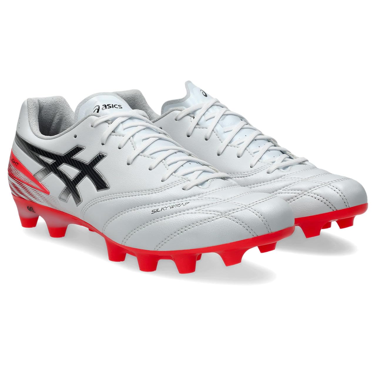 아식스 축구화 DS LIGHT PRO 102 28.0 cm 2E 102(화이트/플래시 레드)