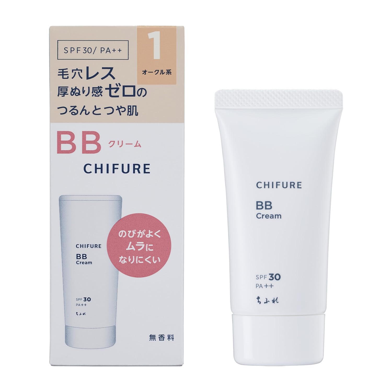 치후레 BB크림 N 1 30g SPF30 PA++ 파운데이션 1 오클계(리뉴얼 상품)