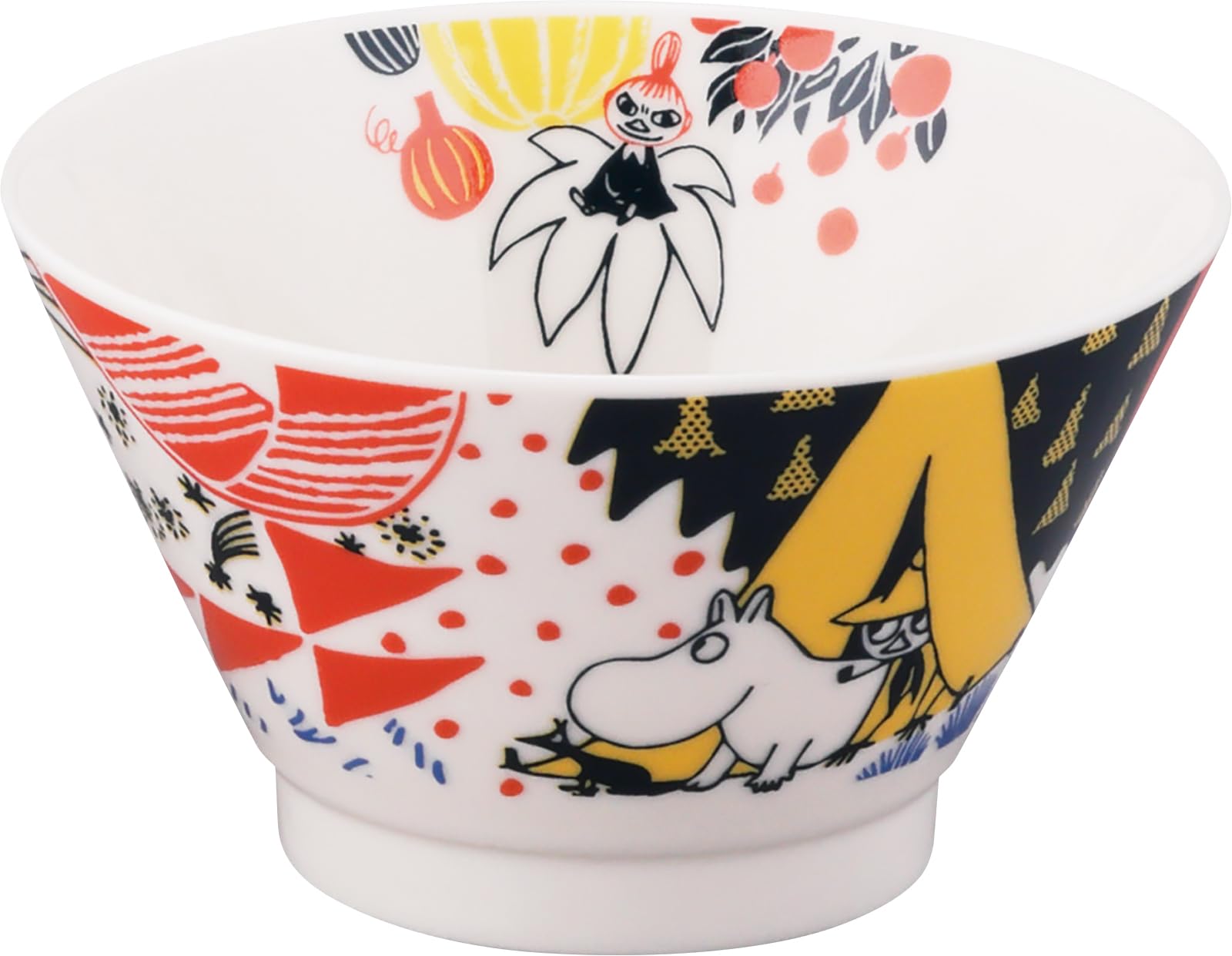 야마카 아이나 리틀미이 MM8502-351 360ml 밥공기 레드 북유럽