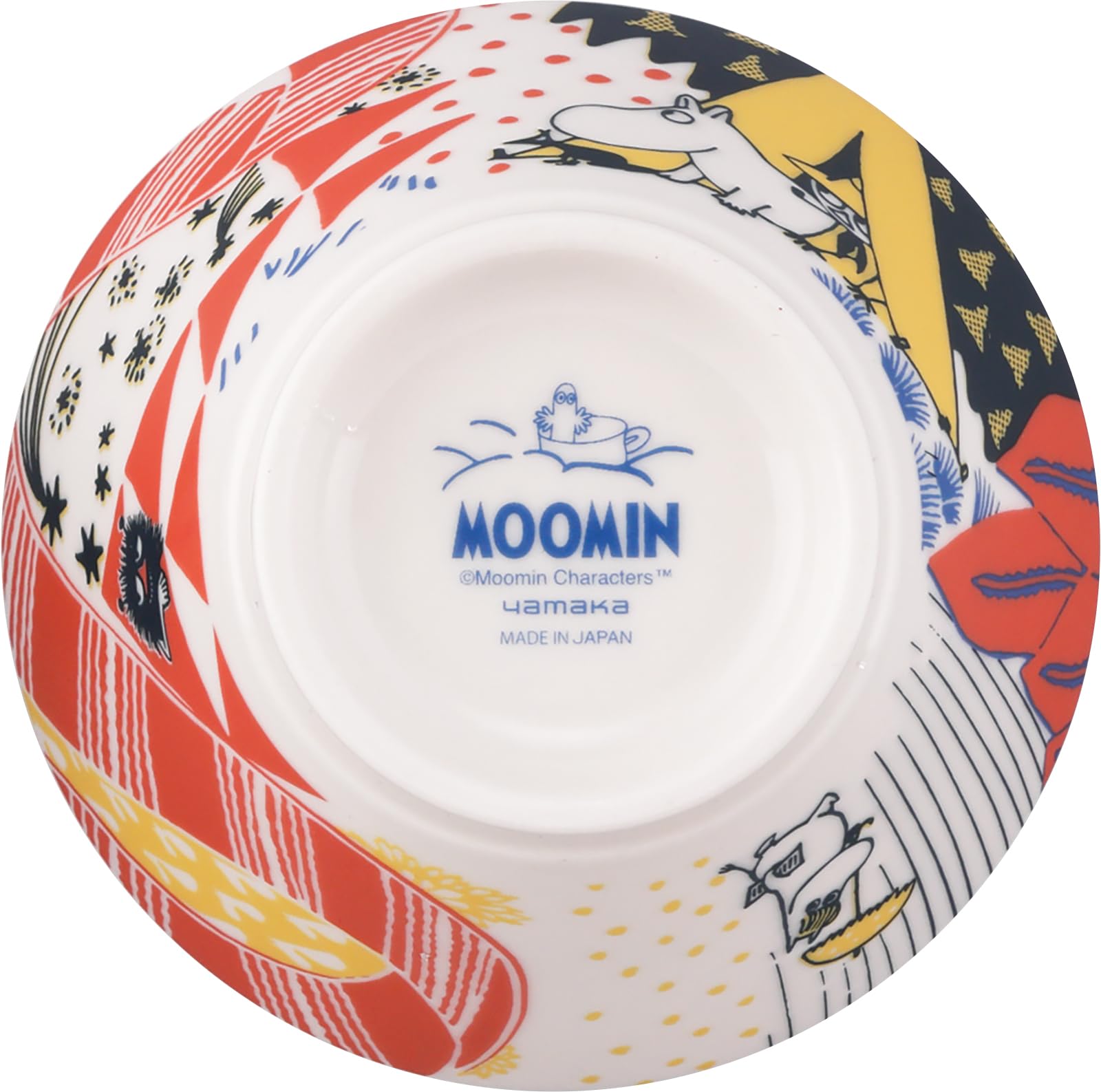 야마카 아이나 리틀미이 MM8502-351 360ml 밥공기 레드 북유럽 이미지 3
