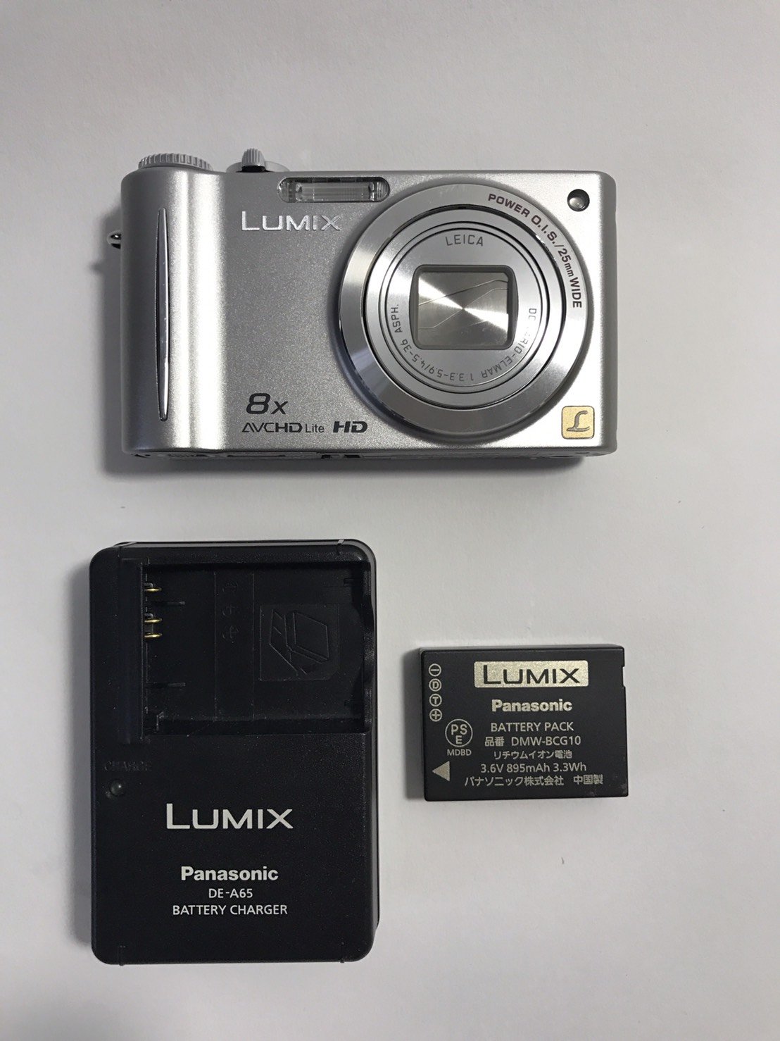 [중고] 파나소닉 루믹스 실버 DMC-ZX3-S 디지털카메라