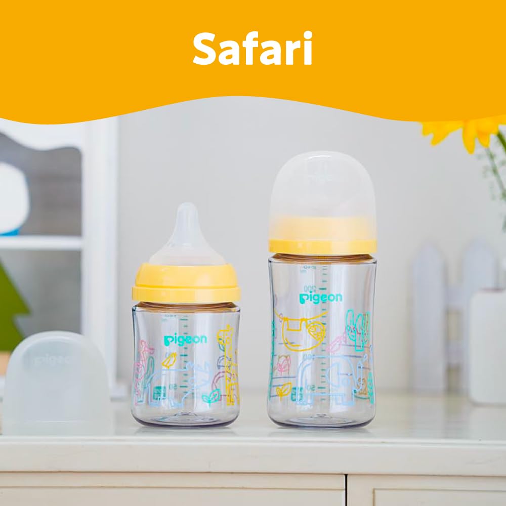 피죤 모유실감 Safari 160ml 젖병 플라스틱 신소재 이미지 5