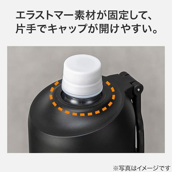 니토리 접이식 손잡이형 페트병 홀더 2111200011814 500-650ml 블랙 이미지 5