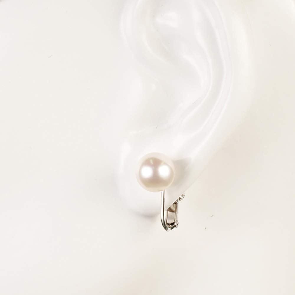 교세라 실버 귀걸이 아코야 진주 9.0mm 9.5mm 6월 탄생석 이미지 5