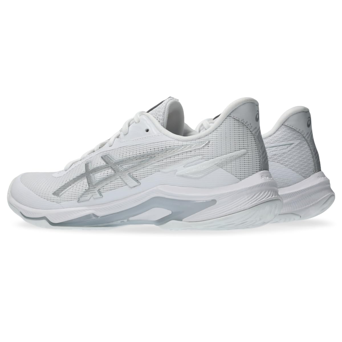 아식스 운동화 넷버너 발리스틱 FF 4 여성용 24.5 cm 화이트/퓨어실버 ASICS 이미지 3