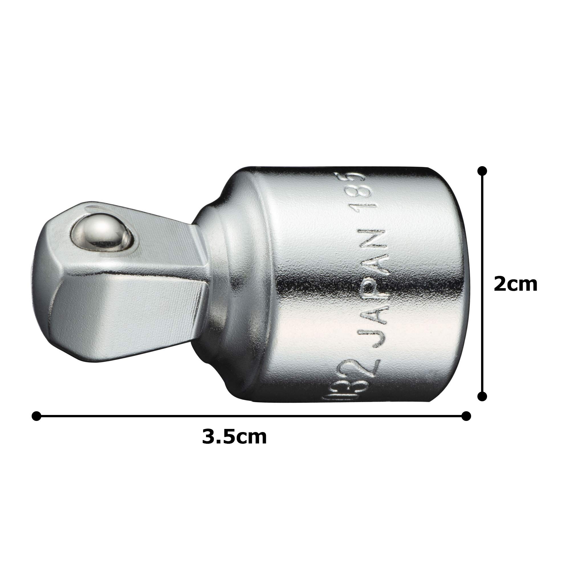 토네 HPEX31-032 9.5mm 32mm 소켓 연장대 스윙형 이미지 5