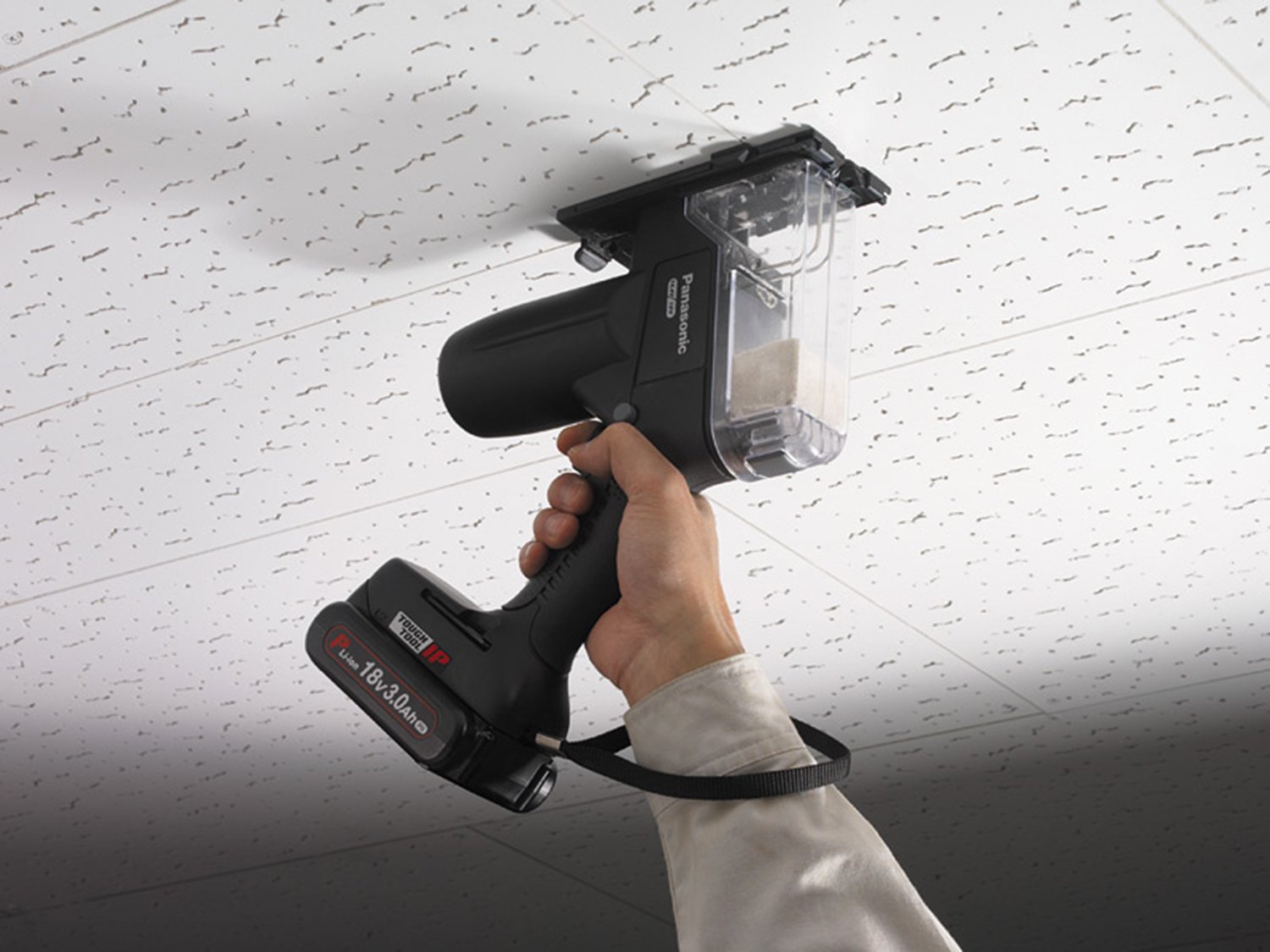 파나소닉 EZ45A3X-B 블랙 충전 각홀커터 본체 듀얼 14.4V 18V 이미지 4
