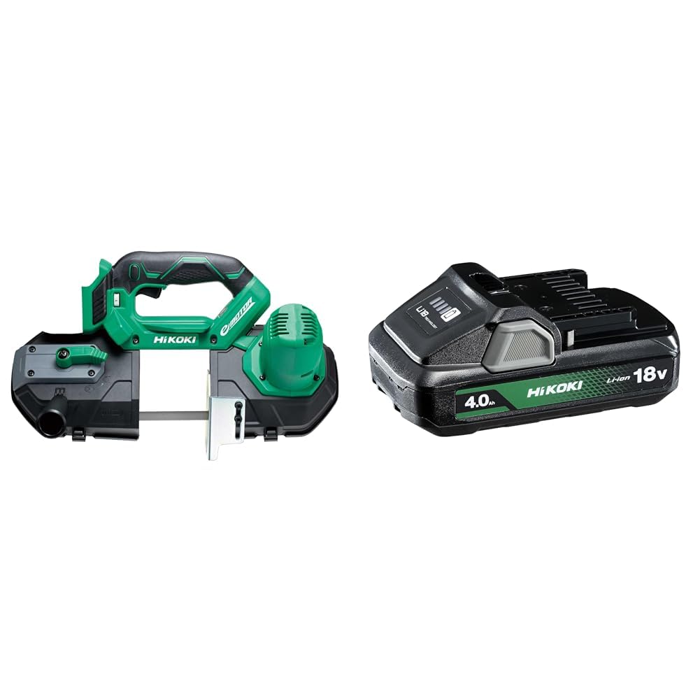 하이코키 CB18DBL 18V 충전식 로터리 밴드쏘 배터리 세트