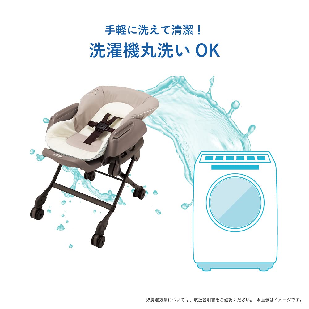 [중고] 콤비 네무리라 FF 캔디베이지 하이로체어 리버시블 쿠션 본체 이미지 8