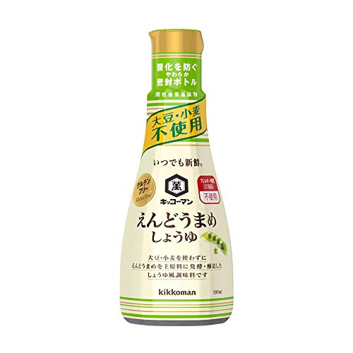 기꼬만 완두콩 간장 글루텐프리 200ml 3입