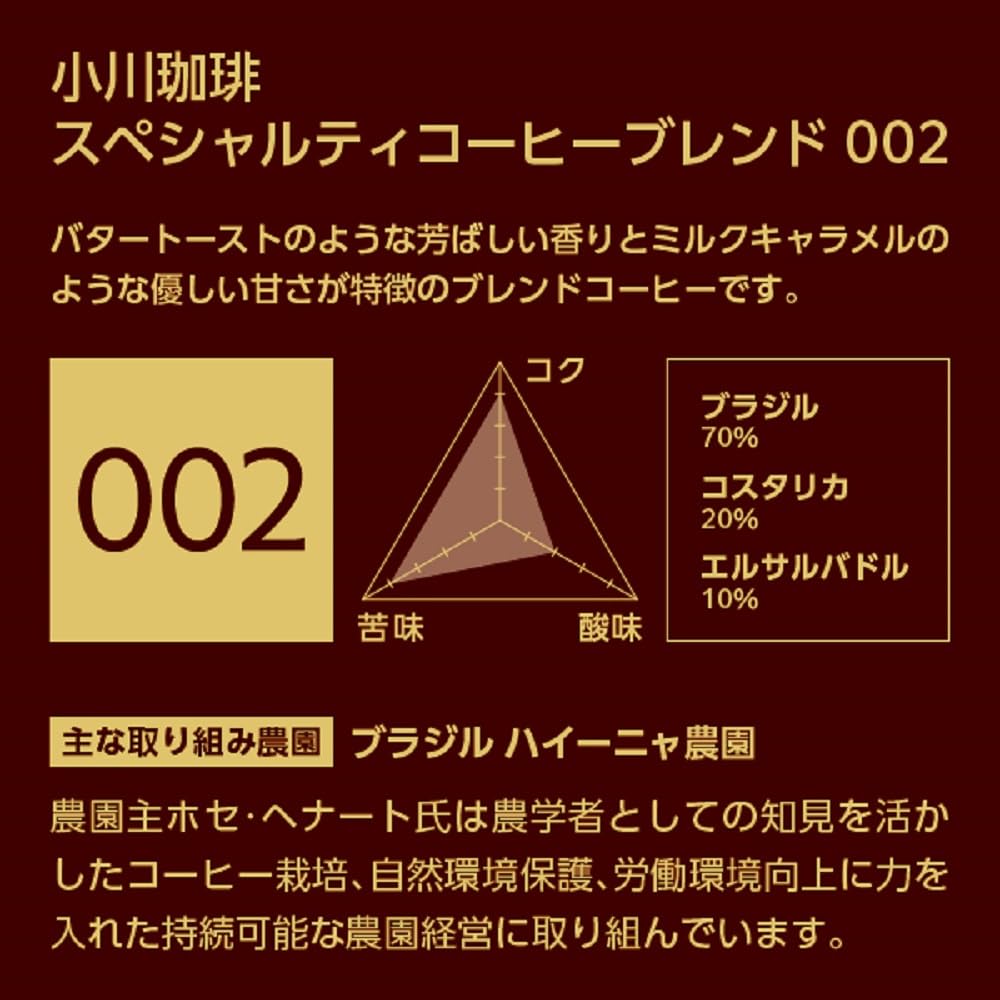 오가와커피 스페셜티 블렌드 002 원두 150g 2개입 이미지 4