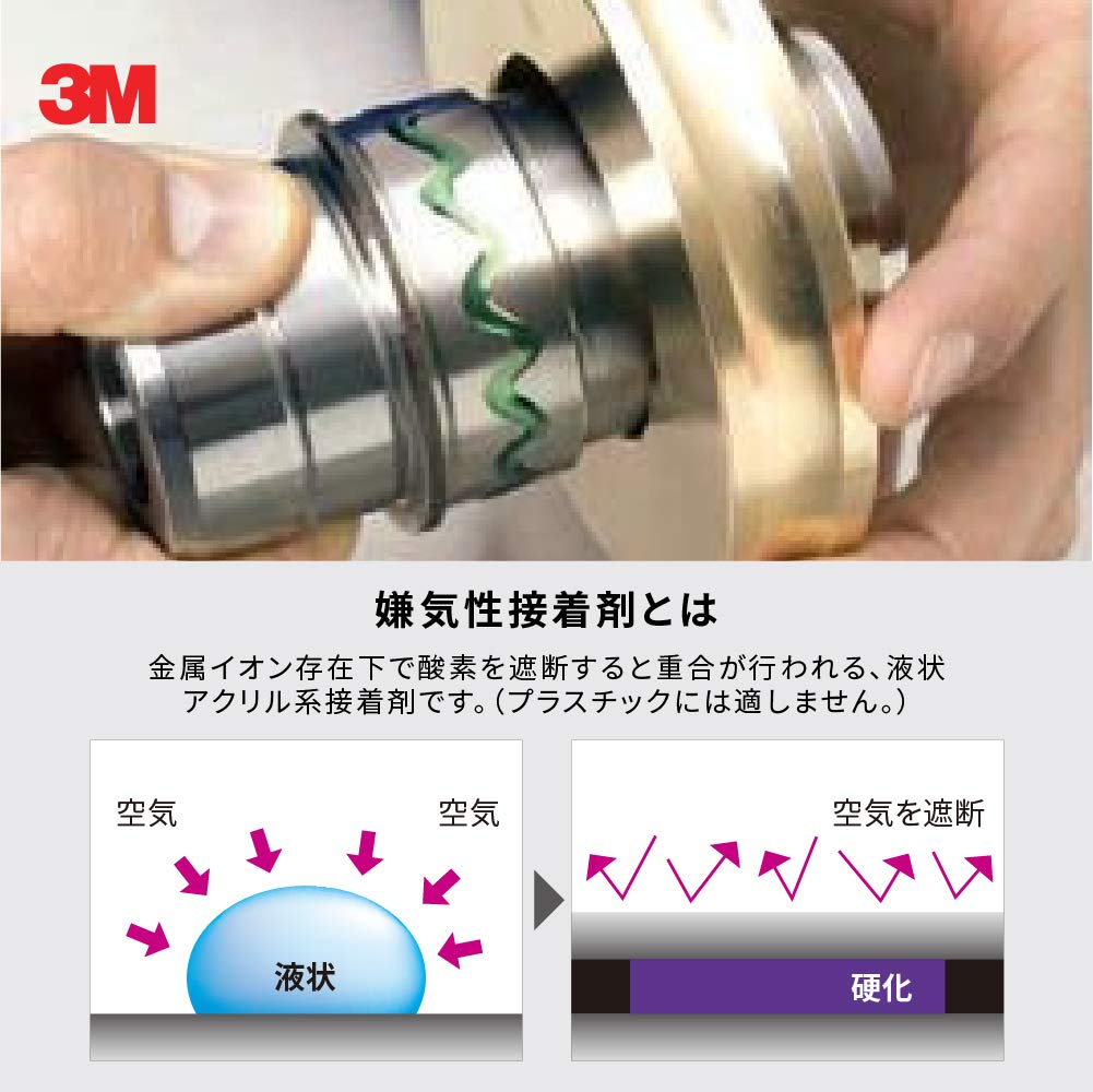 3M 스카치웰드 TL71J 10ml 나사 고정제 고강도 영구고정형 10ml 이미지 3
