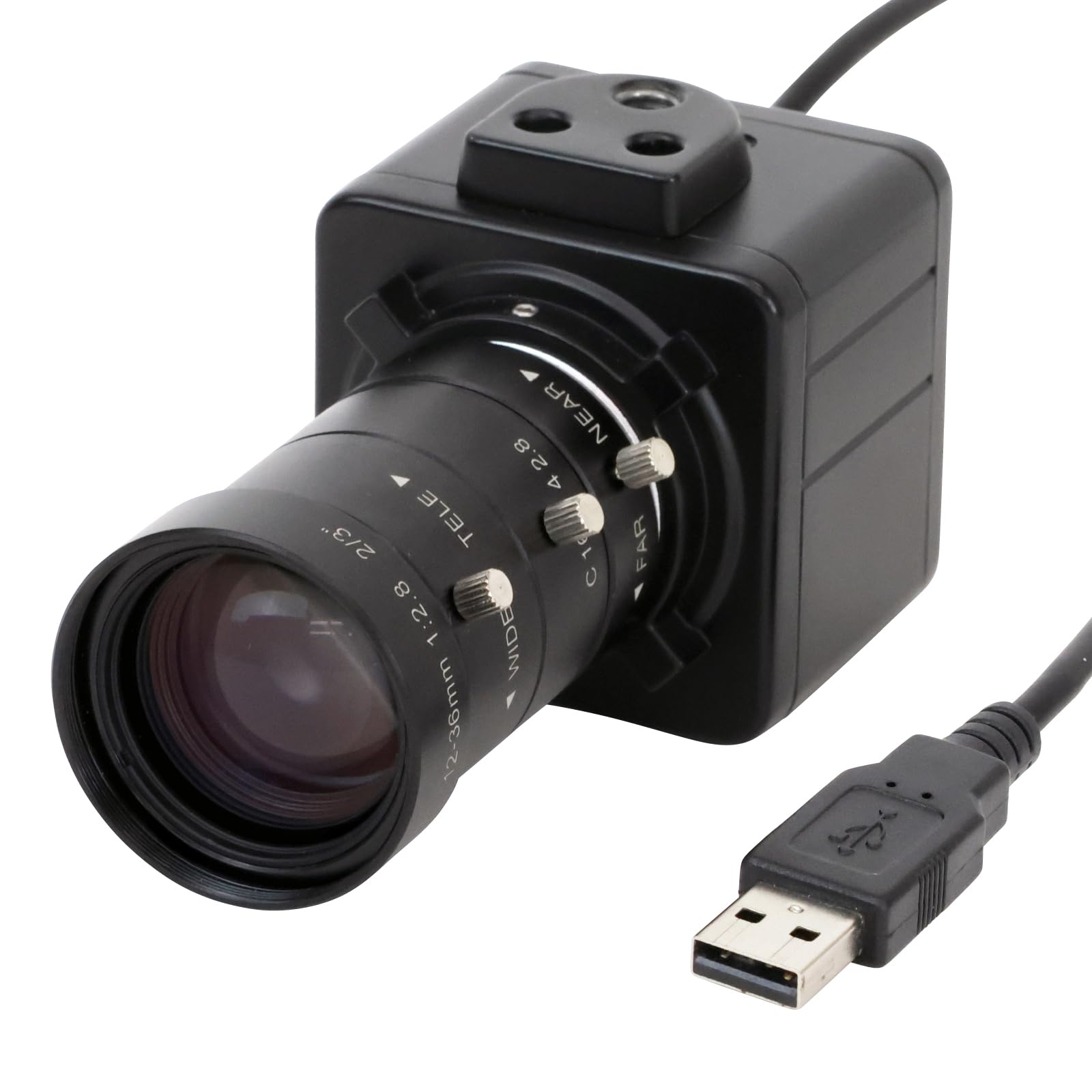 호잔 300만 USB USB 연결 300만 화소 초점거리 12-36mm 카메라 렌즈 전용 이미지 1