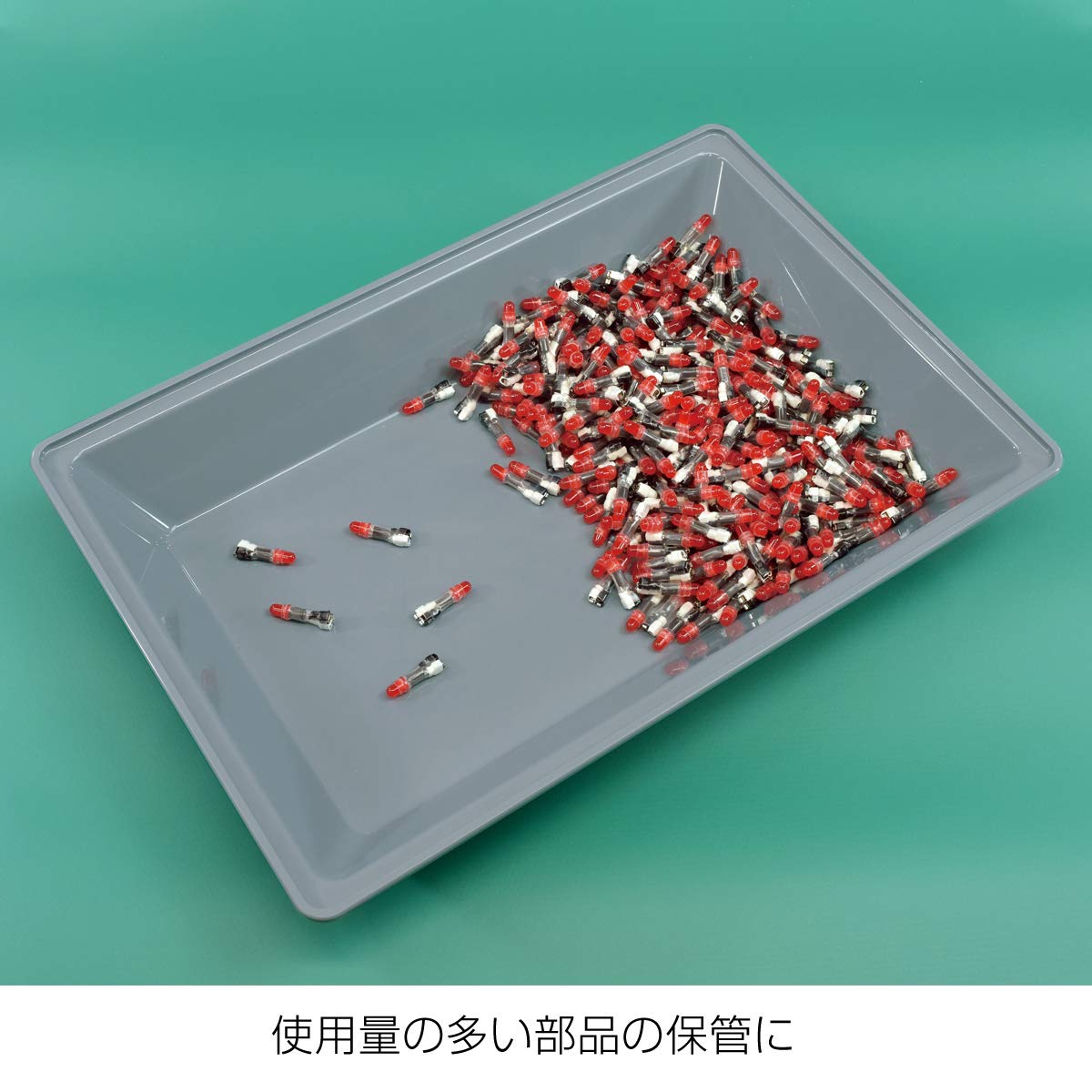 호잔 ESD 정전기 방지 부품 트레이 F-404 L 깊은형 이미지 2